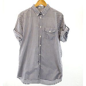 J. Lindeberg  Gingham Check Shirt in sz L